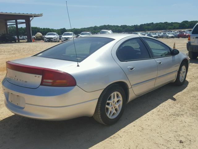 2B3HD46R34H638752 - 2004 DODGE INTREPID S SILVER photo 4