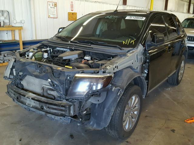 2FMDK49C57BB37827 - 2007 FORD EDGE SEL P BLACK photo 2