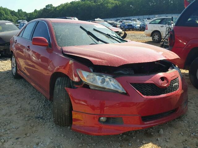 4T1BE46K89U352478 - 2009 TOYOTA CAMRY BASE RED photo 1