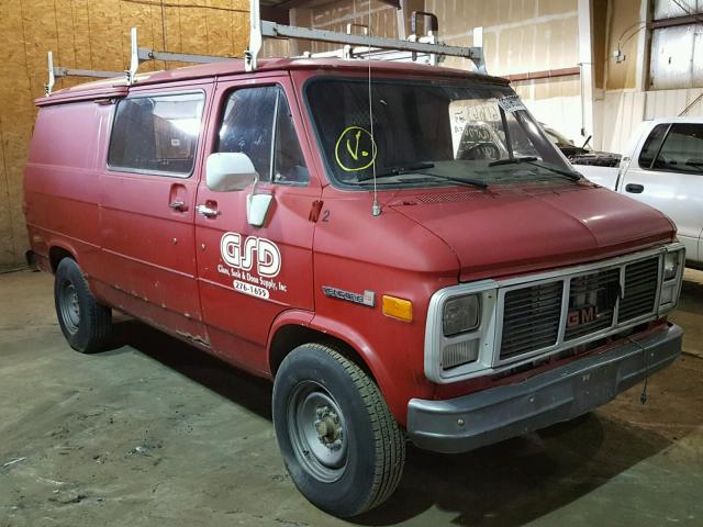 2GTGG35M4G4513076 - 1986 GMC VANDURA G3 RED photo 1