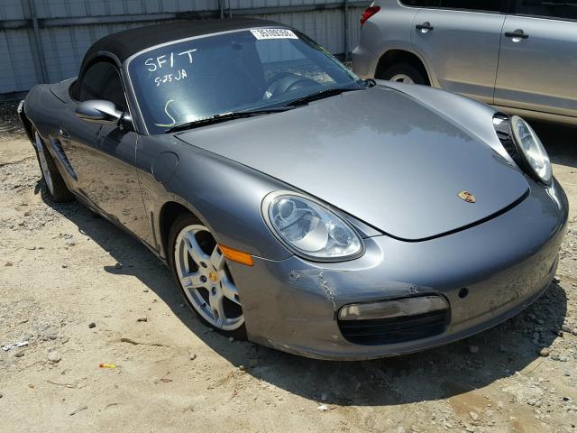 WP0CA29866U712917 - 2006 PORSCHE BOXSTER GRAY photo 1