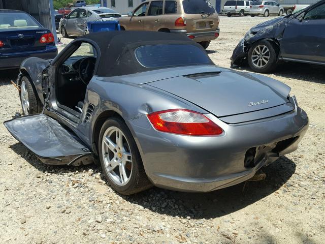 WP0CA29866U712917 - 2006 PORSCHE BOXSTER GRAY photo 3