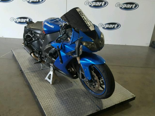 JKAZXCE188A002651 - 2008 KAWASAKI ZX1000 E BLUE photo 1