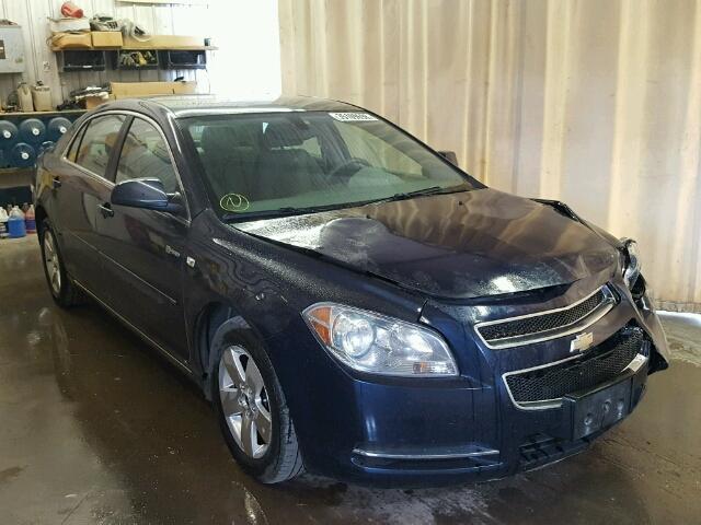 1G1ZF57598F285934 - 2008 CHEVROLET MALIBU HYB BLUE photo 1