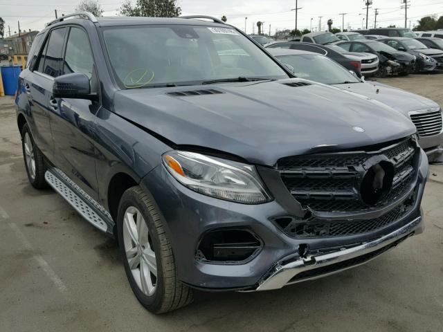 4JGDA5HB4EA312613 - 2014 MERCEDES-BENZ ML 350 4MA GRAY photo 1