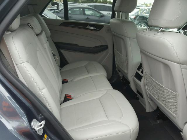 4JGDA5HB4EA312613 - 2014 MERCEDES-BENZ ML 350 4MA GRAY photo 6