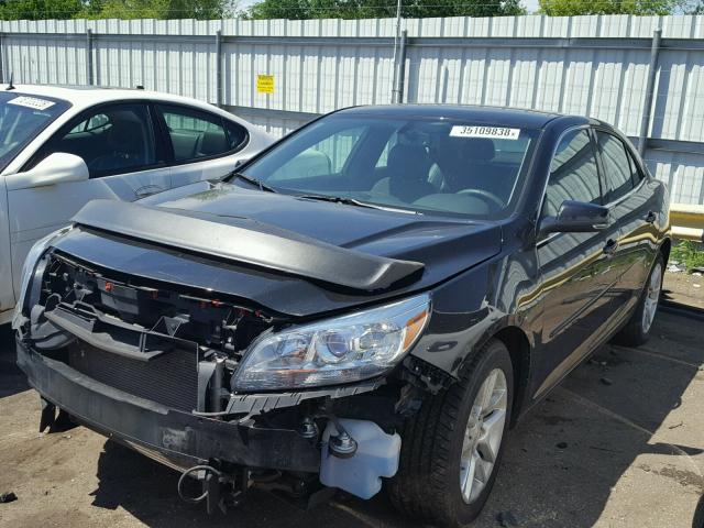 1G11C5SA0DF306027 - 2013 CHEVROLET MALIBU 1LT შავი ფოტო 2