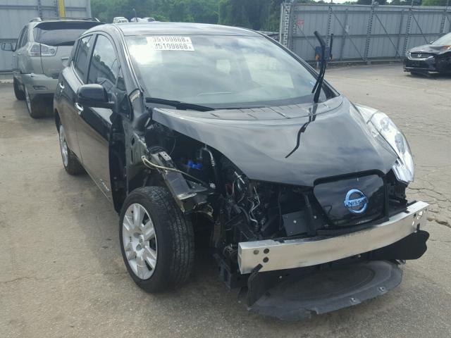 1N4AZ0CP1DC414644 - 2013 NISSAN LEAF S BLACK photo 1