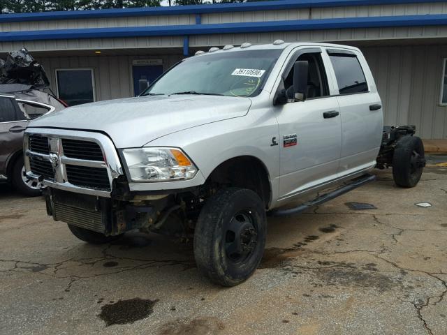 3C7WDTCL1CG239095 - 2012 DODGE RAM 3500 S SILVER photo 2