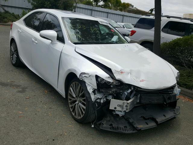 JTHBF1D2XE5032424 - 2014 LEXUS IS 250 WHITE photo 1