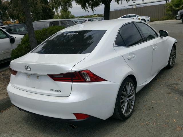 JTHBF1D2XE5032424 - 2014 LEXUS IS 250 WHITE photo 4