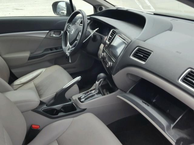 19XFB2F94FE264053 - 2015 HONDA CIVIC EXL Gümüş foto 5
