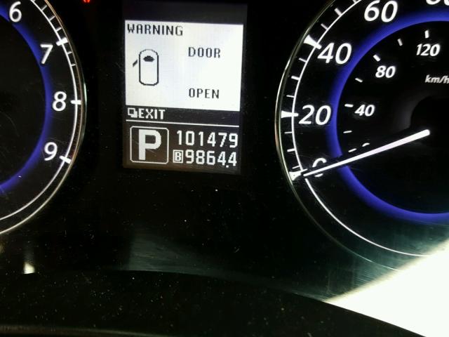 JN1AJ0HR9BM852821 - 2011 INFINITI EX35 BASE BURGUNDY photo 8