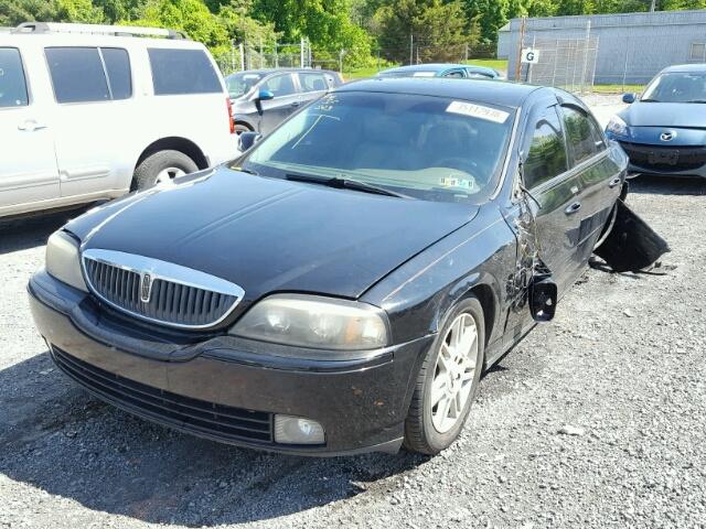 1LNHM87A44Y657830 - 2004 LINCOLN LS BLACK photo 2