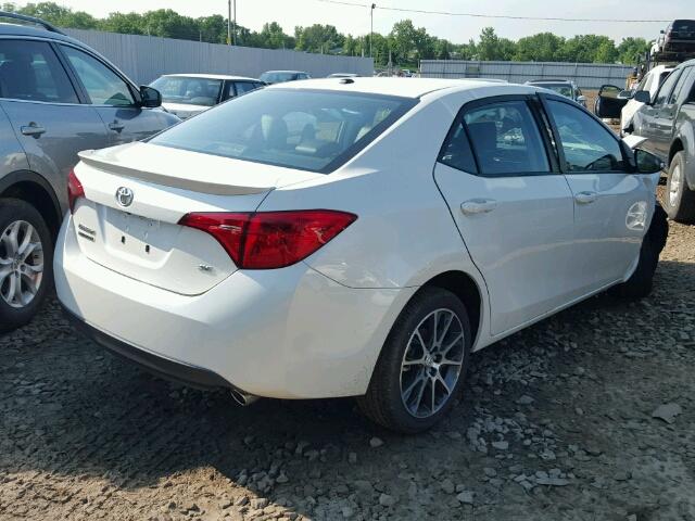 5YFBURHE3HP592951 - 2017 TOYOTA COROLLA L WHITE photo 4