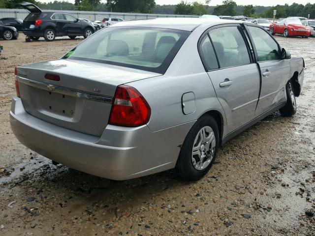 1G1ZS51FX6F295933 - 2006 CHEVROLET MALIBU LS 银色 照片 4