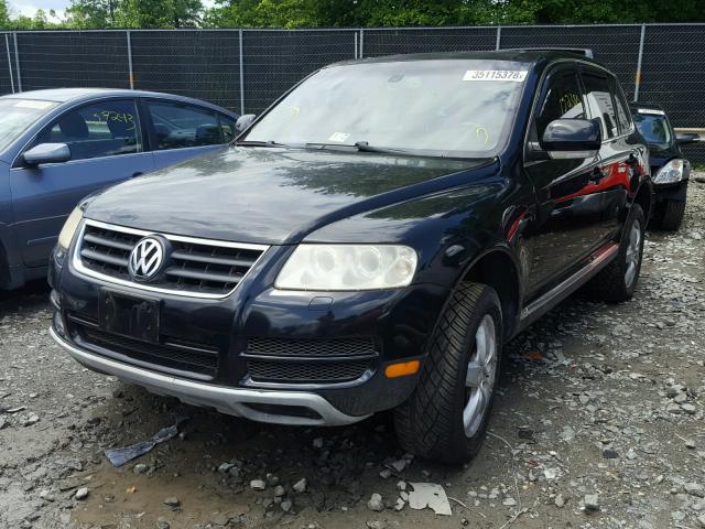 WVGBC67L44D012701 - 2004 VOLKSWAGEN TOUAREG 3. BLACK photo 2