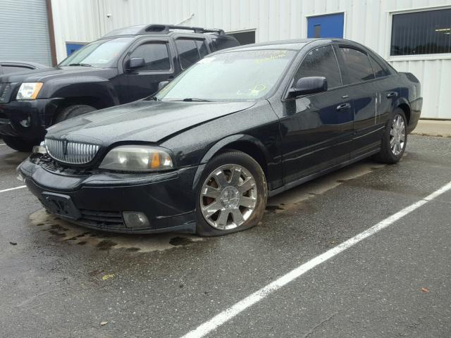 1LNHM87A74Y637829 - 2004 LINCOLN LS BLACK photo 2