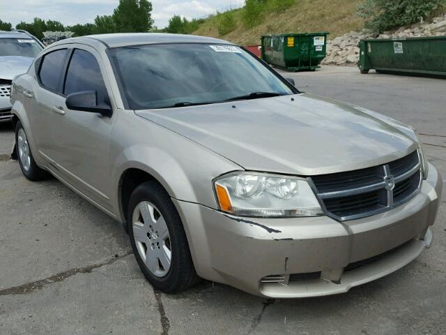 1B3LC46B69N518832 - 2009 DODGE AVENGER SE TAN photo 1