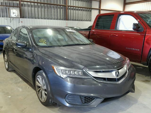 19UDE2F38GA025122 - 2016 ACURA ILX BASE GRAY photo 1