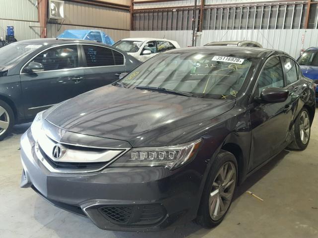 19UDE2F38GA025122 - 2016 ACURA ILX BASE ნაცრისფერი ფოტო 2