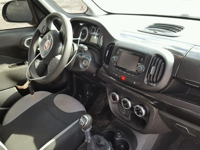 ZFBCFAAH0FZ032704 - 2015 FIAT 500L POP GRAY photo 9