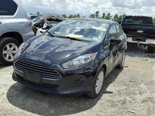 3FADP4AJ4EM157052 - 2014 FORD FIESTA S BLACK photo 2