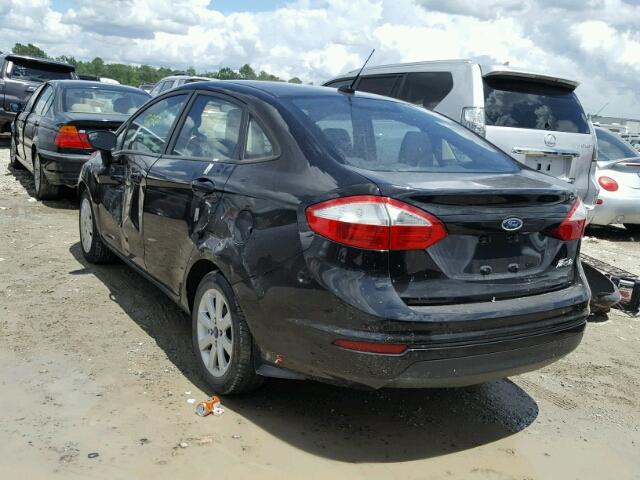 3FADP4AJ4EM157052 - 2014 FORD FIESTA S BLACK photo 3