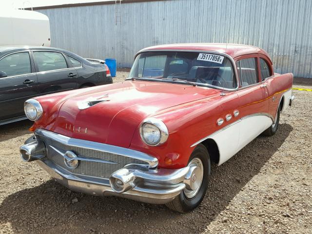 4C2013442 - 1956 BUICK SEDAN TWO TONE photo 2