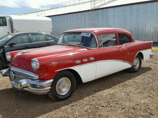 4C2013442 - 1956 BUICK SEDAN TWO TONE photo 9