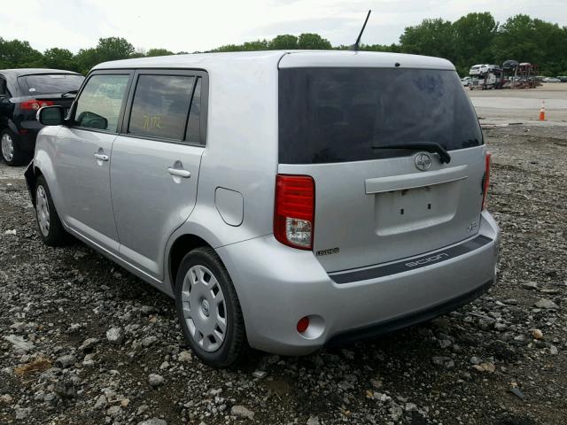 JTLZE4FE2FJ074630 - 2015 TOYOTA SCION XB 银色 照片 3