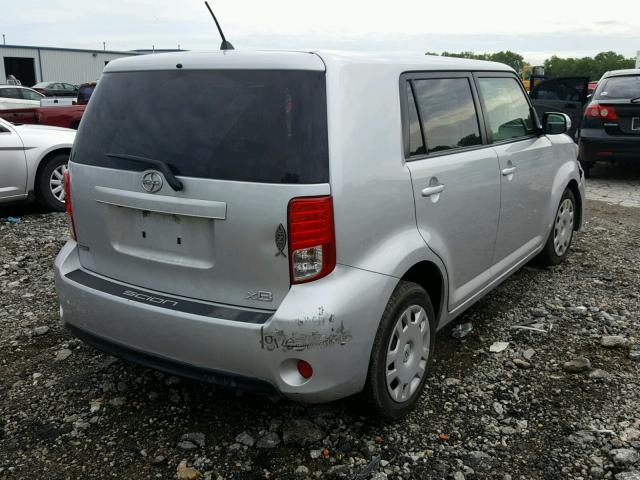 JTLZE4FE2FJ074630 - 2015 TOYOTA SCION XB 银色 照片 4