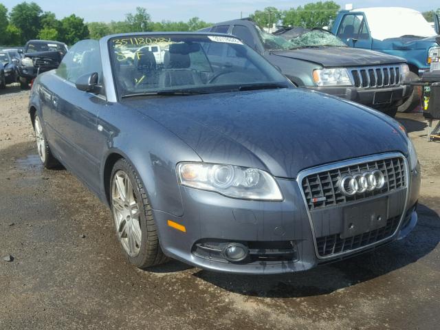 WAUDF48H49K007789 - 2009 AUDI A4 2.0T CA GRAY photo 1