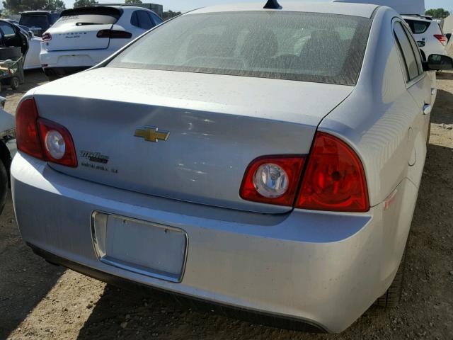 1G1ZC5E00CF202609 - 2012 CHEVROLET MALIBU 1LT ვერცხლისფერი ფოტო 4