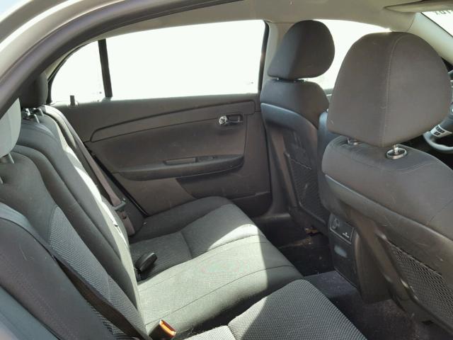 1G1ZC5E00CF202609 - 2012 CHEVROLET MALIBU 1LT ვერცხლისფერი ფოტო 6