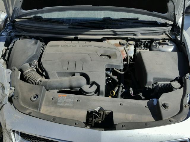 1G1ZC5E00CF202609 - 2012 CHEVROLET MALIBU 1LT ვერცხლისფერი ფოტო 7