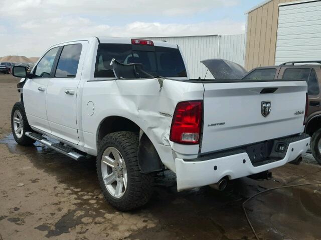 1C6RD7PTXCS348201 - 2012 DODGE RAM TRUCK WHITE photo 3