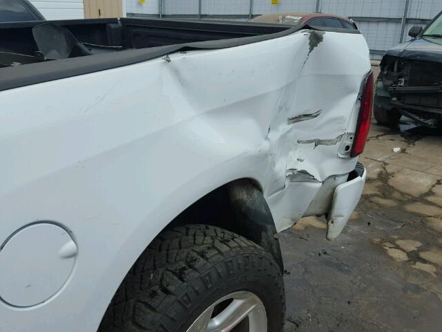 1C6RD7PTXCS348201 - 2012 DODGE RAM TRUCK WHITE photo 9