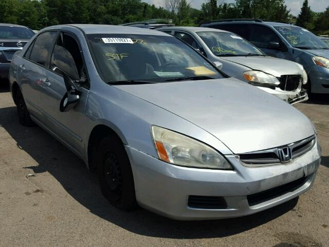 1HGCM56177A106384 - 2007 HONDA ACCORD VAL GRAY photo 1