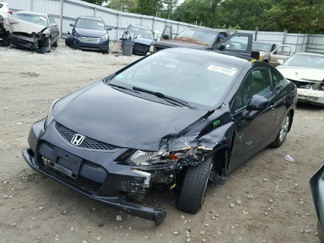 2HGFG3B55CH551705 - 2012 HONDA CIVIC BLACK photo 2