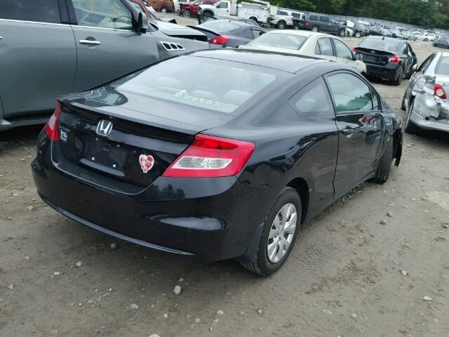 2HGFG3B55CH551705 - 2012 HONDA CIVIC BLACK photo 4