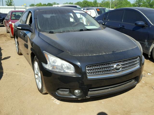 1N4AA5AP2AC846114 - 2010 NISSAN MAXIMA S BLACK photo 1