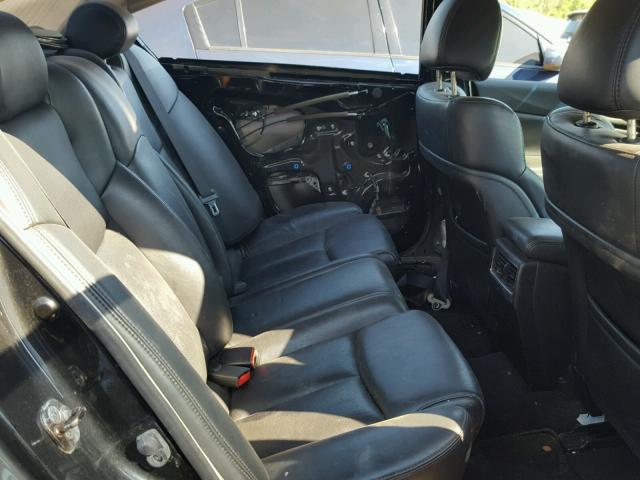 1N4AA5AP2AC846114 - 2010 NISSAN MAXIMA S BLACK photo 6