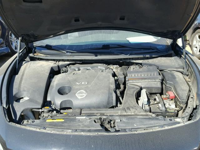1N4AA5AP2AC846114 - 2010 NISSAN MAXIMA S BLACK photo 7