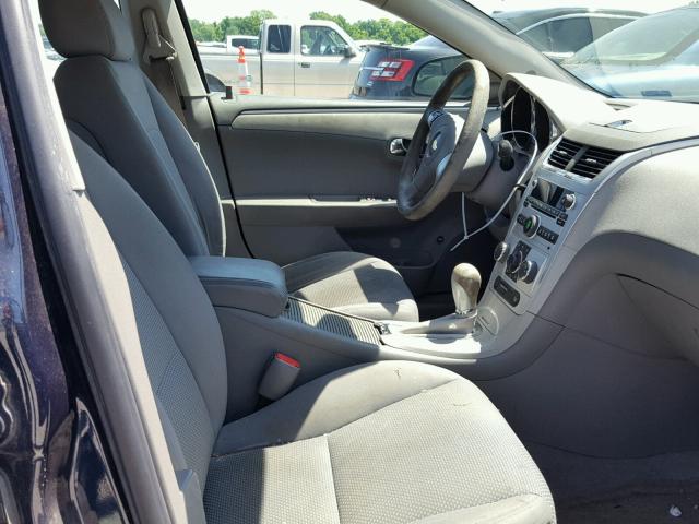 1G1ZG57B89F207410 - 2009 CHEVROLET MALIBU LS BLUE photo 5