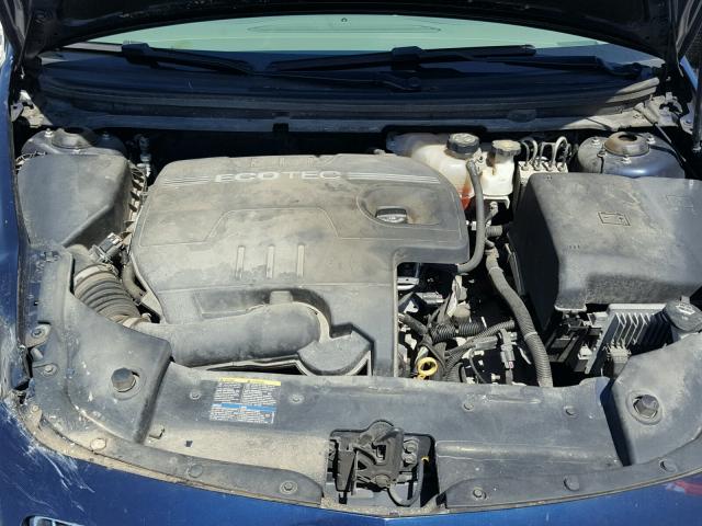 1G1ZG57B89F207410 - 2009 CHEVROLET MALIBU LS BLUE photo 7