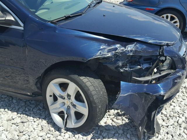 1G1ZG57B89F207410 - 2009 CHEVROLET MALIBU LS BLUE photo 9