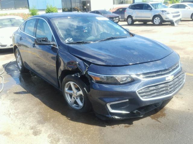 1G1ZB5STXGF309352 - 2016 CHEVROLET MALIBU LS Көк фото 1