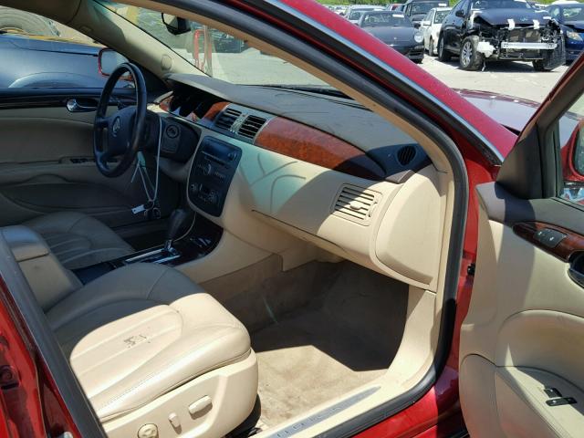 1G4HD57258U206376 - 2008 BUICK LUCERNE CX BURGUNDY photo 5