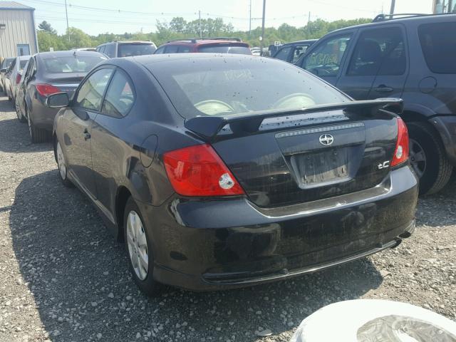 JTKDE177460096163 - 2006 TOYOTA SCION TC 黑色 照片 3